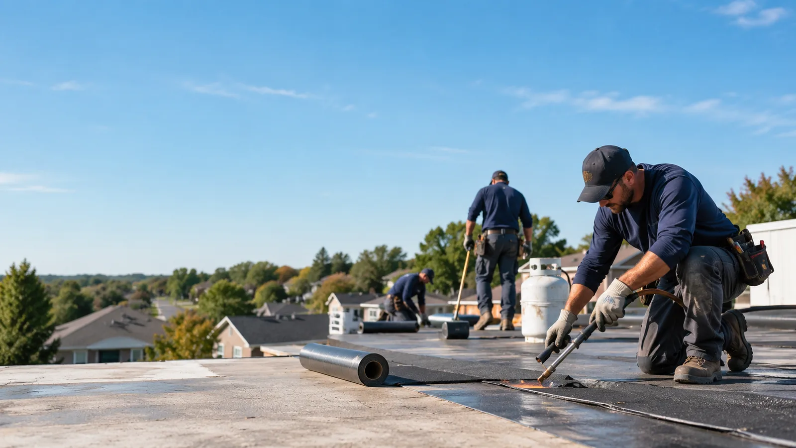 Flat Roof Leak Repair providers in Knapp, WI